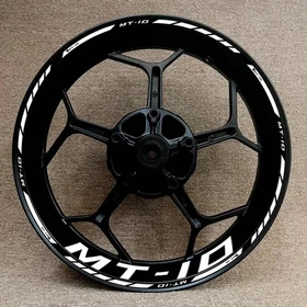 Decal Reflective Sticker Wheel Hub Rim Decorative For YAMAHA MT-10 mt10 MT10
