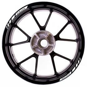 For Yamaha FZ09 MT09 MT-09 Stripes Rim Stickers 17 inch Edge Tape Purple