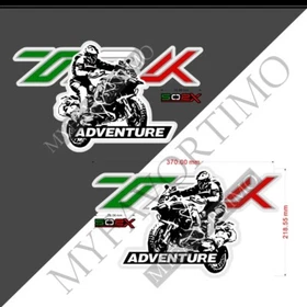 Suitable for Benelli TRK502X 502X Adventure Motorcycle Luggage Top Sticker Decal