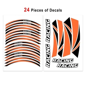 For Yamaha FZ07 MT-07 18-24 23 22 Inner Wheel Stickers Stripe GP08 Racing