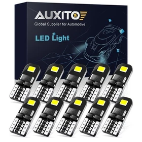 1/2X AUXITO H4/9003/HB2 Motorcycle LED Bulbs 300% Brighter 6000K Super White