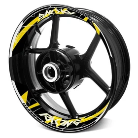 17 inch Vinyl Wheel Rim Stickers S26B For Yamaha FZ07 MT-07 18 19 20 21
