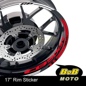 17" Green Rim Wheel Decals Stickers AA02 For Honda CB500R 2019-2020 19 20