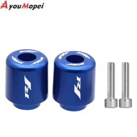 For YAMAHA YZF-R1 YZF-R1S YZF R1M 1998-2024 Hand Grips Handlebar Bar Ends Cap