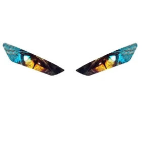 Motorcycle Headlight Sticker Protection Decal For Yamaha MT03 2023