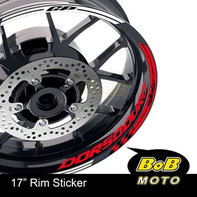 GREEN 17" Rim Stickers Decals Custom AA02 For Aprilia DORSODURO 1200 750 900 18