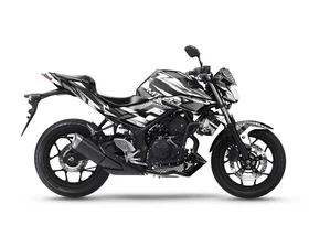 Complete Graphic Kit Decal Sticker "Hexagon" For Yamaha MT03 MT-03 2015-2023