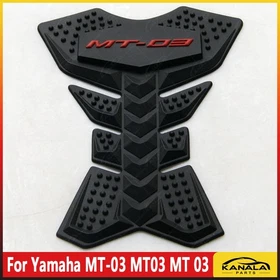 3D Rubber Oil Gas Tank Pad Protector Decal Sticker For Yamaha MT-03 MT03 MT 03