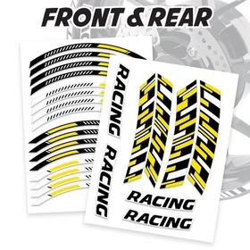 FC66 17'' Rim Wheel Stickers Decal For Triumph SPRINT ST / ABS 05-13 12 11 10