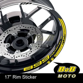 PURPLE 17" Rim Stickers Decals Custom AA02 For Ducati 899 PANIGALE 13-16 14 15