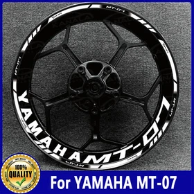 Motorcycle Hub Stickers Reflective Rim Decal Decorative / For YAMAHA MT-07 MT07