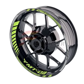 Light Green Wheel Rim Sticker Model Kit For Yamaha 17 inch Wheel Motorcycles