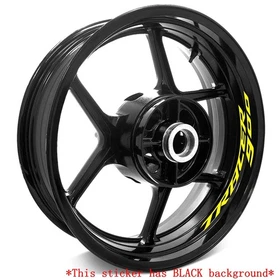 17'' Rim Sticker Letters Stripes For Yamaha TRACER 900 FJ-09 2015-2020
