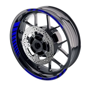 White 17 inch GP02 Wheel Sticker For Yamaha YZF-R1M 2015-2020