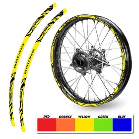 21''&18'' W01B Dirt Bike Strips Rim Sticker For Kawasaki KLX 140G 2017-2020