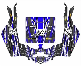 2017+ Can Am X3 Maverick Design Graphic Kit Wraps Decals Off Road Camo x 17