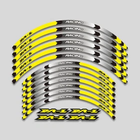 Motorcycles Fron 21" Rear 18" Wheel Rim Decal Sticker for Suzuki DRZ DR-Z 400S