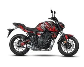 Complete Graphic Kit Decal Sticker "Wrath" For Yamaha MT07 MT-07 2014-2023