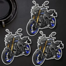 Yamaha MT-10 2022-2025 Stickers - Set of 3 KissCut Moto Decals
