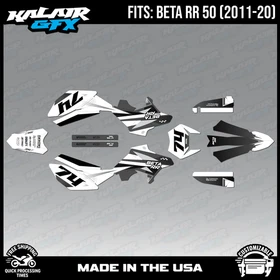 Graphics Kit for Beta RR50 (2011-2020) Prestige Series - WHITE