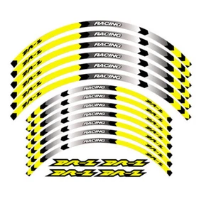 Reflective Tire Rim Stickers Wheels Decal Tape For SUZUKI DRZ 250 DR-Z 400/S/E