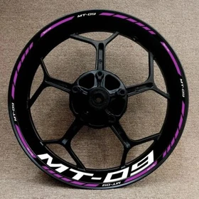 For Yamaha MT-09 mt09 Wheel Hub Rim Decorative Decal Reflective Sticker