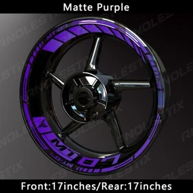 Reflective Motorcycle Wheel Sticker Rim Tape Decals Fits  For YAMAHA MT07