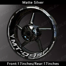 Reflective Motorcycle Wheel Sticker Rim Tape Decals Fits For YAMAHA MT09SP