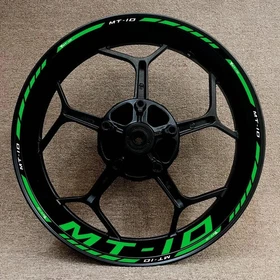 For YAMAHA MT10 MT-10 17 inch Wheel Hub Rim Decorative Decal Reflective Sticker