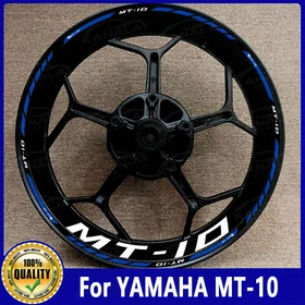 For YAMAHA MT-10 MT10 Motorcycle Hub Stickers Reflective Rim Decal Decorative