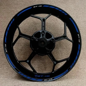 For Yamaha MT-09 MT09 MT 09 Wheel Hub Rim Decorative Decal Reflective Sticker