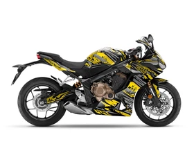 Complete Graphic Kit Decal Sticker "Wrath" For Honda CBR650R 2019-2022