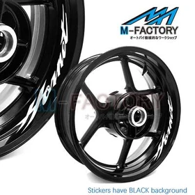 Wheel Decal 17'' Rim Sticker Tape Set For Honda CB 919 Hornet 900 2002-2007
