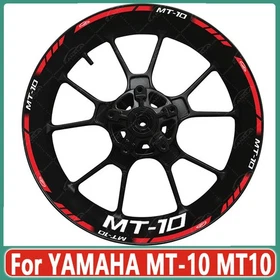 2026 NEW For YAMAHA MT-10 MT10 17" Front / Rear wheel Hub Rim Reflective Sticker