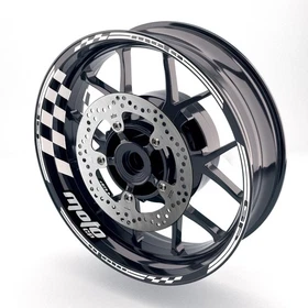 GP01 17" Wheel Decal Stickers Set For Yamaha MT09 18 19 20 21