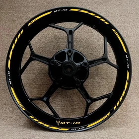 For Yamaha MT-09 MT09 MT 09 Wheel Hub Rim Decorative Decal Reflective Sticker