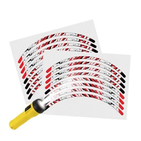 Reflective Rim Wheel Stickers Fits 17" SH11 For Honda CB650R 19-20