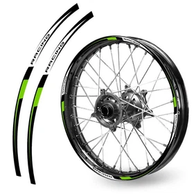 MX Bike Rim Sticker Tape Set RUSH 02 For Honda XR400R 1996-2004 00 01 02 03