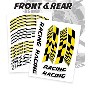 GP14 17'' Rim Wheel Stickers Decal Graphic Kit For Yamaha FZ09 MT-09 18-21 20 19