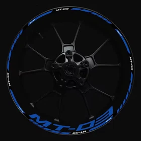 For Yamaha MT-03 MT03 17 in Wheel Hub Rim Decorative Decal Reflective Sticker