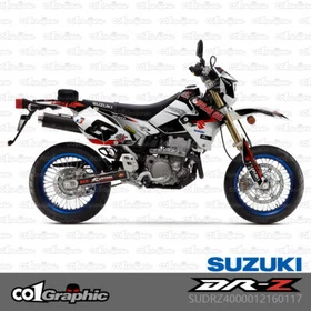 GRAPHICS DECALS STICKERS FULL KIT FOR SUZUKI DRZ DR-Z 400 SM/S/E 2000-2024