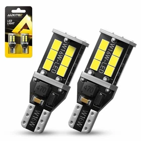 AUXITO H4 9003 HB2 LED Headlight Bulbs Kit High Low Dual Beam 50W 500000LM 6500K