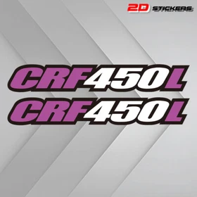Honda CRF450L Swingarm Stickers Decals CRF450 Graphics kit dirtbike graphics