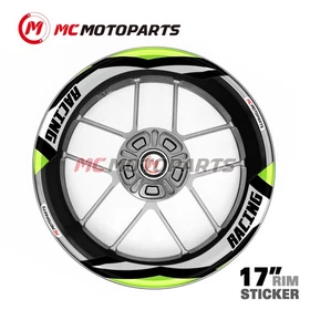 17'' Rim Wheel Sticker Vinyl Decal J10 For Yamaha FJ09 FJR1300 FZ6R FZ07