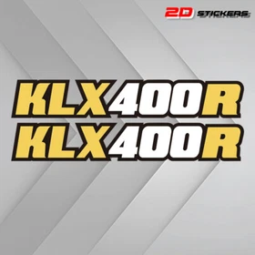For 2002 Kawasaki KLX400R Motorcycle Swing Arm Decal Sticker Graphics Kit 2pcs