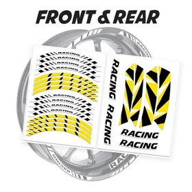 DIMA 17'' Rim Wheel Stickers Decal Graphic Kit For Yamaha FZ07 MT-07 18-21 20 19