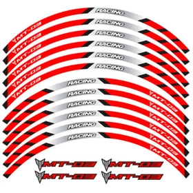 17`` CUSTOM RIM STRIPES WHEEL DECAL TAPE STICKER For 2018-2021 Yamaha MT-03 MT03