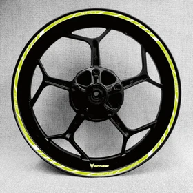 For Yamaha MT-07 mt07 17 inch Wheel Hub Rim Decorative Decal Reflective Sticker