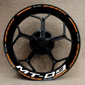 For Yamaha MT-09 mt09 Wheel Hub Rim Decorative Decal Reflective Sticker