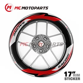 17'' Rim Wheel Sticker Vinyl Decal S06 For Yamaha MTT9 MTT9D MT10 MT09